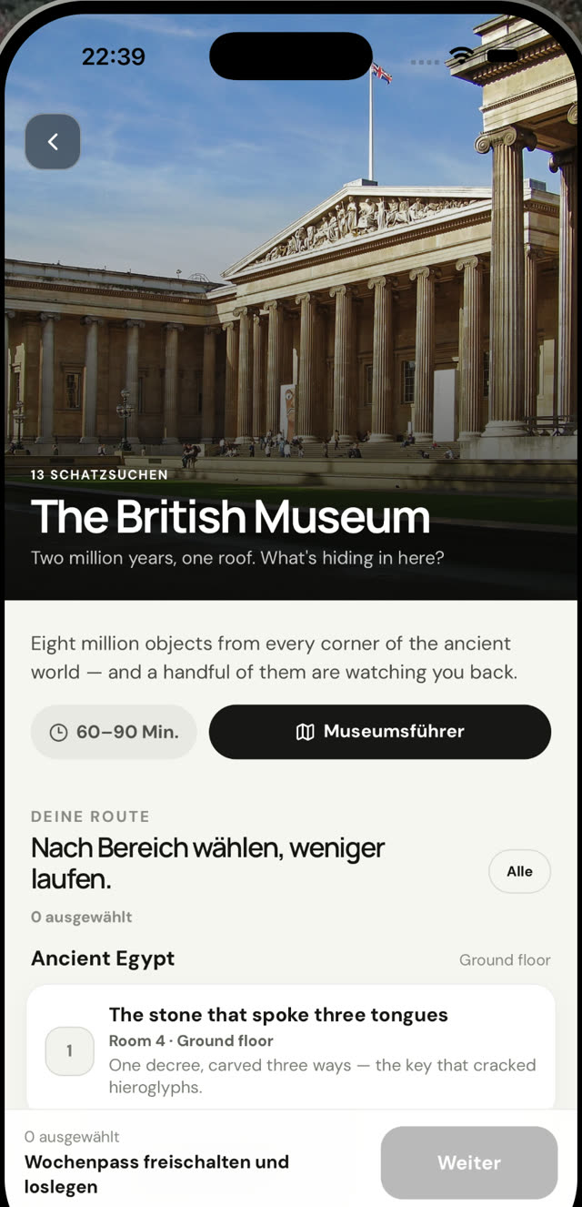 Jagden an echten Orten